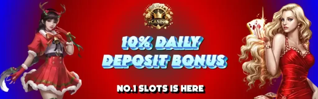 10% daily deposit bonus